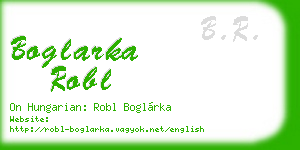 boglarka robl business card